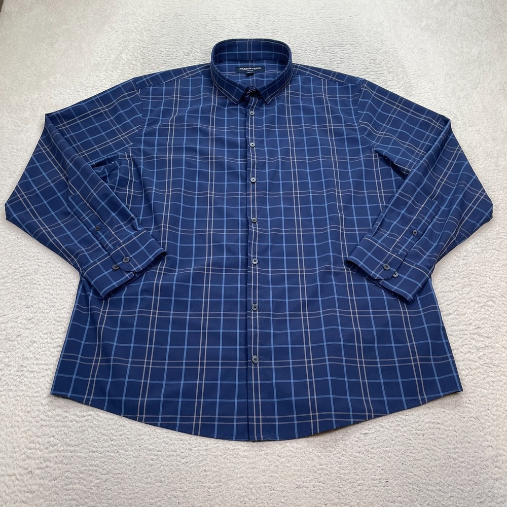 Mizzen Main Leeward Shirt Men's Size 2XL Performance Button Down